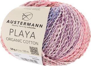 Pređa za pletenje Austermann Playa Organic Cotton 90307-07 Anemone Pređa za pletenje