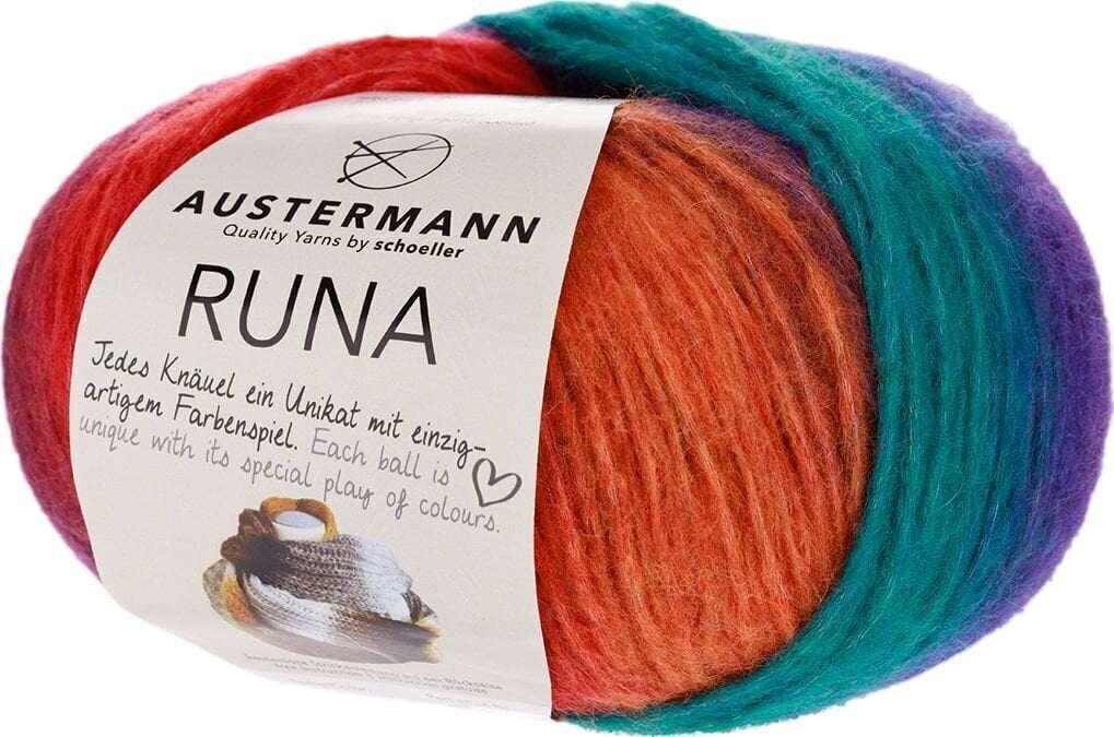 Strickgarn Austermann Runa 90352-05 Hummingbird Strickgarn