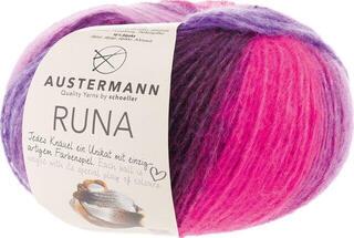 Filati per maglieria Austermann Runa 90352-09 Viola Filati per maglieria