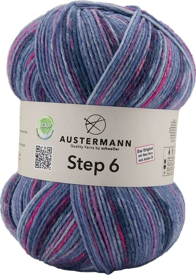 Strickgarn Austermann Step 6 97825-620 Iris Strickgarn