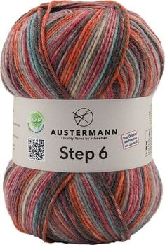 Strickgarn Austermann Step 6 97825-720 Burgundy Strickgarn - 1