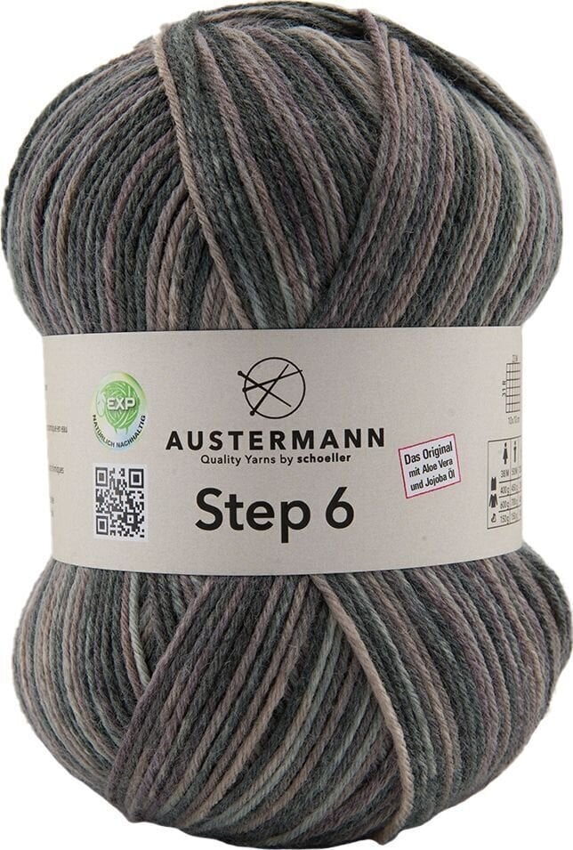 Pređa za pletenje Austermann Step 6 97825-735 Granite Pređa za pletenje