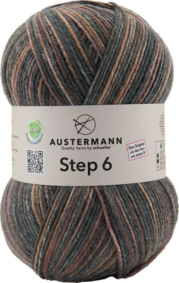 Pređa za pletenje Austermann Step 6 97825-736 Mocha Pređa za pletenje