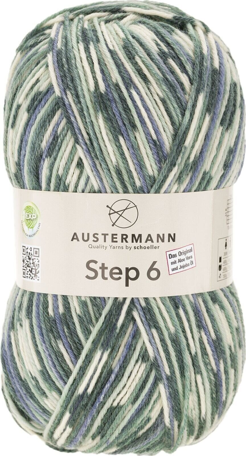 Pređa za pletenje Austermann Step 6 97825-786 Ash Pređa za pletenje