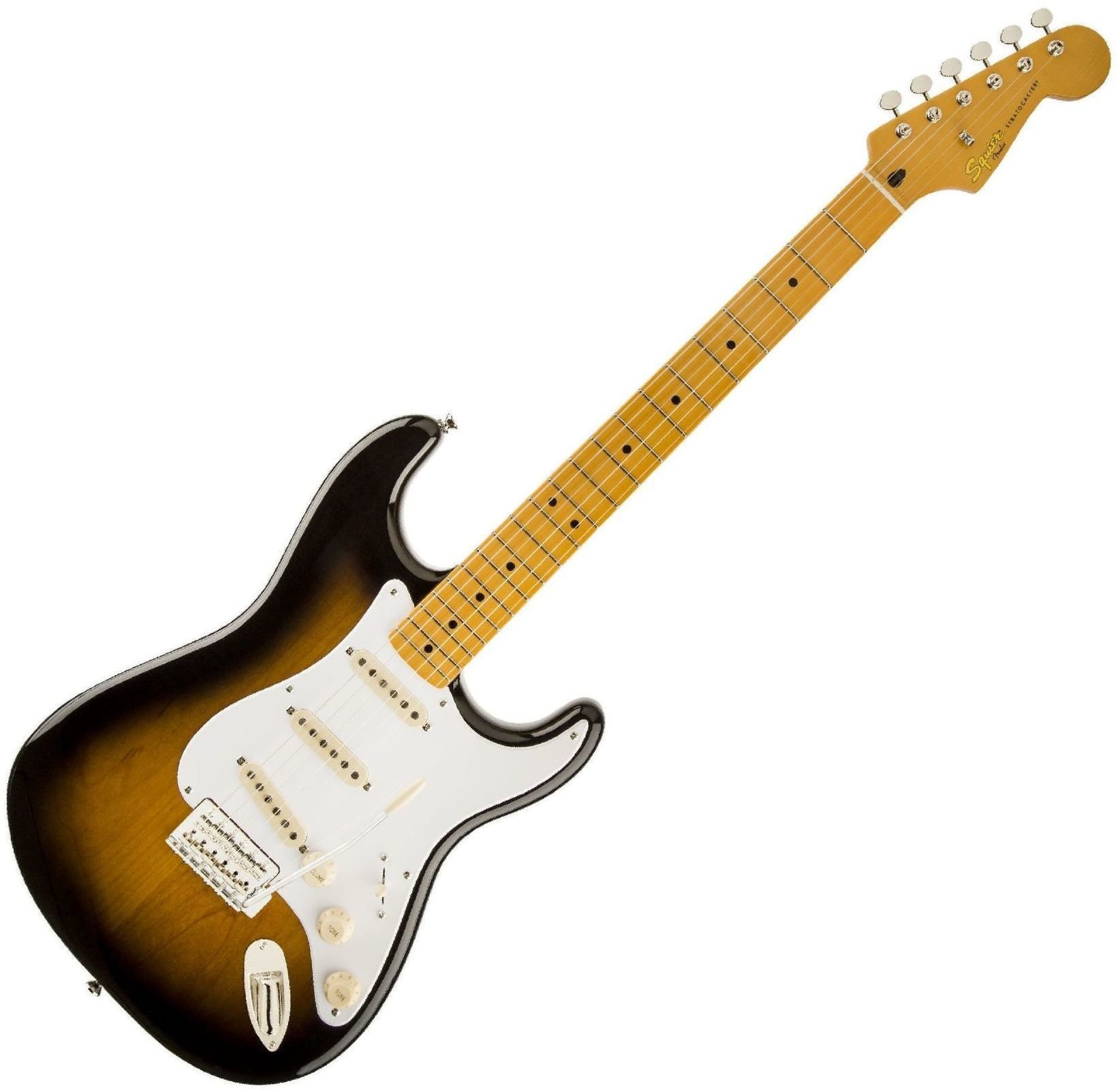 Elektriska gitarrer Fender Squier Classic Vibe Stratocaster '50s MN 2-Color Sunburst