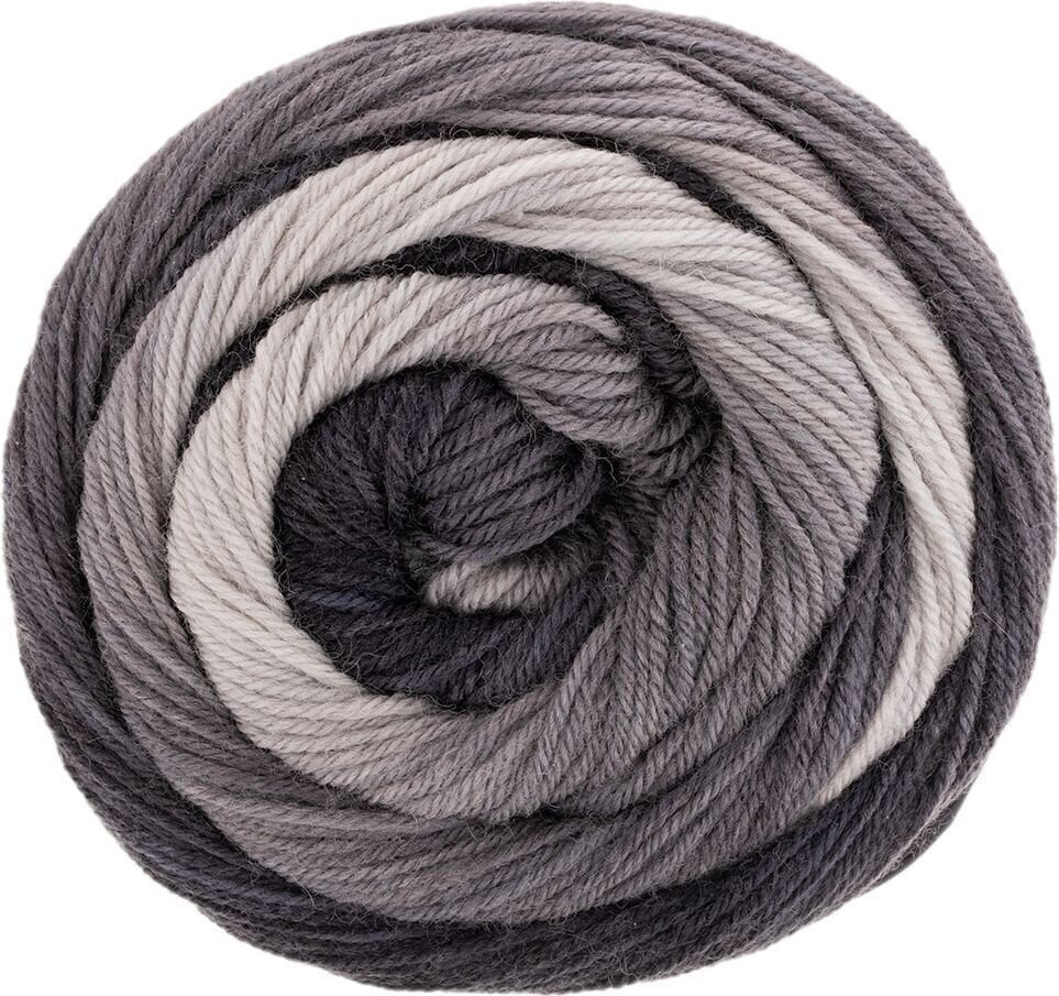 Filati per maglieria Austermann Step Merino 6 90337-101 Grey Filati per maglieria
