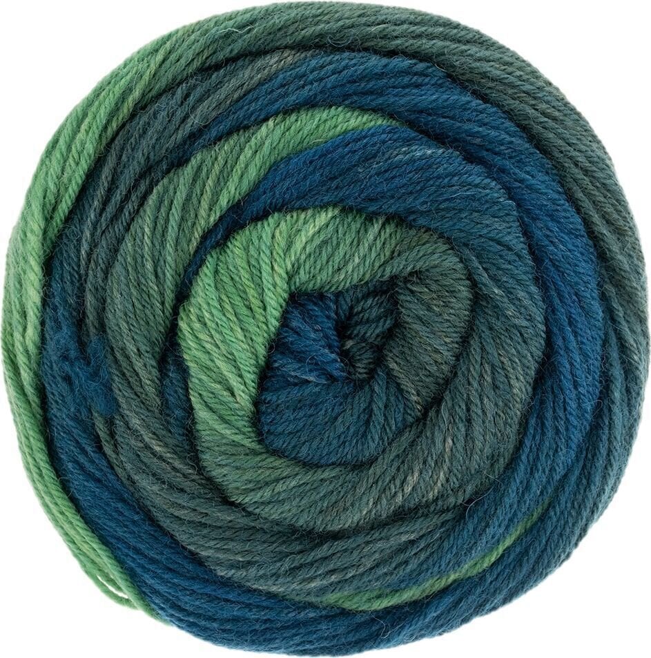 Filati per maglieria Austermann Step Merino 6 90337-108 Emerald Filati per maglieria