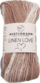 Pređa za pletenje Austermann Linen Love 90360-01 Sand Pređa za pletenje - 1
