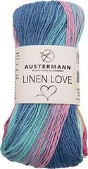 Pređa za pletenje Austermann Linen Love 90360-03 Caribbean Pređa za pletenje