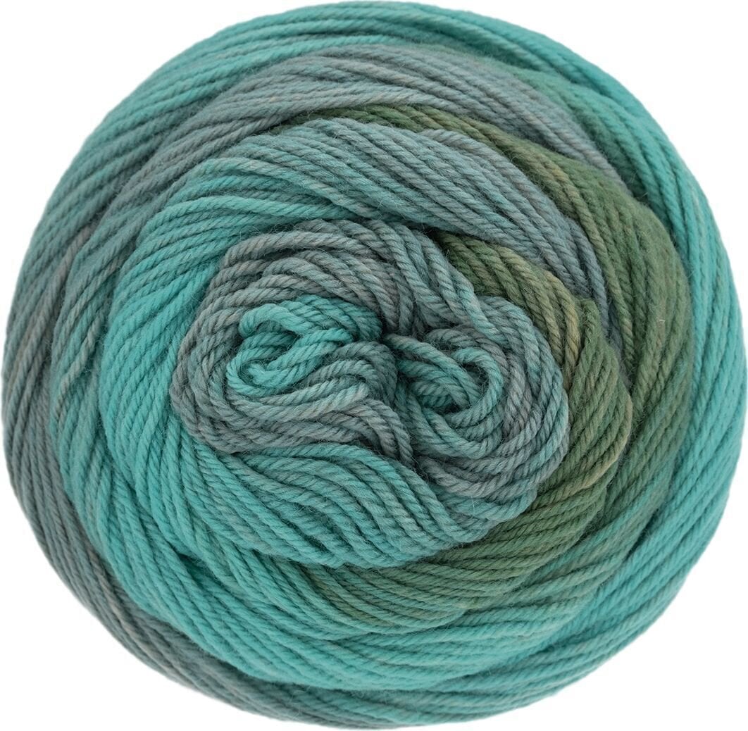 Filati per maglieria Austermann Step Merino 6 90337-110 Jade Filati per maglieria