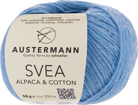 Fire de tricotat Austermann Svea Alpaca & Cotton 90316-07 Sky Fire de tricotat - 1