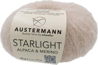 Pređa za pletenje Austermann Starlight Alpaca & Merino 90362-1 Eggshell Pređa za pletenje