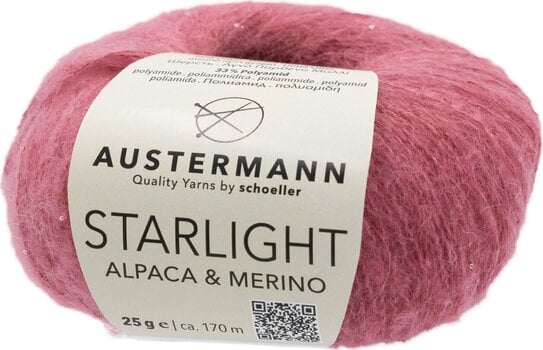Strikkegarn Austermann Starlight Alpaca & Merino 90362-2 Desert Rose Strikkegarn - 1