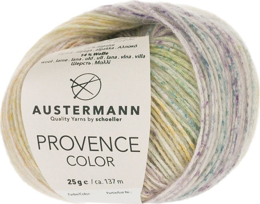 Pređa za pletenje Austermann Provence Color 90304-02 Primrose Pređa za pletenje