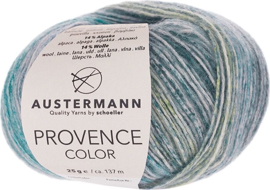 Przędza dziewiarska Austermann Provence Color 90304-06 Sea Przędza dziewiarska