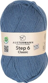 Fire de tricotat Austermann Step 6 Classic 97693-6009 Denim Fire de tricotat - 1