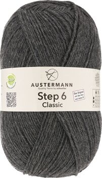 Pređa za pletenje Austermann Step 6 Classic 97693-6038 Anthracite Mottled Pređa za pletenje - 1