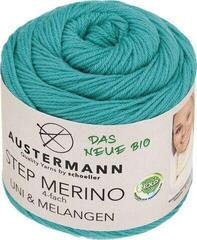 Hilo de tejer Austermann Step Merino 4 Uni & Melangen 90317-1004 Curacao Hilo de tejer