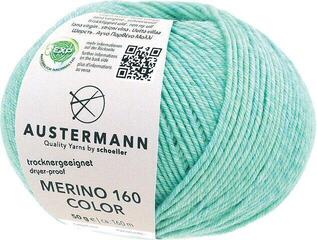 Knitting Yarn Austermann Merino 160 Color 97611-1215 Lake Knitting Yarn