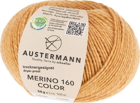Pređa za pletenje Austermann Merino 160 Color 97611-1216 Honey Pređa za pletenje - 1