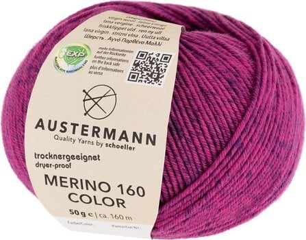 Pređa za pletenje Austermann Merino 160 Color 97611-1220 Purple Pređa za pletenje - 1