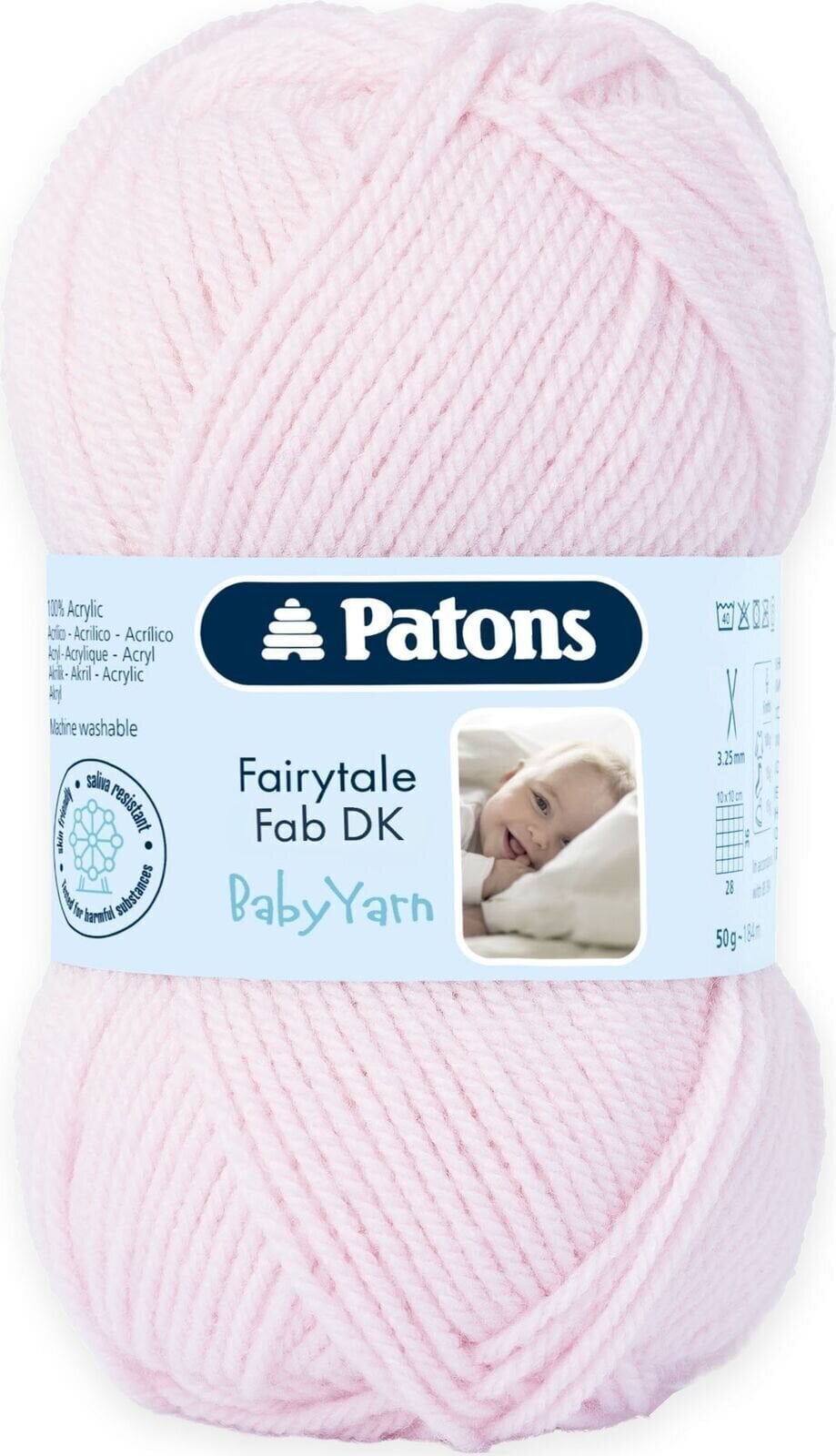 Pređa za pletenje Patons Fairytale Fab DK Baby Yarn 9806581-01035 Pređa za pletenje