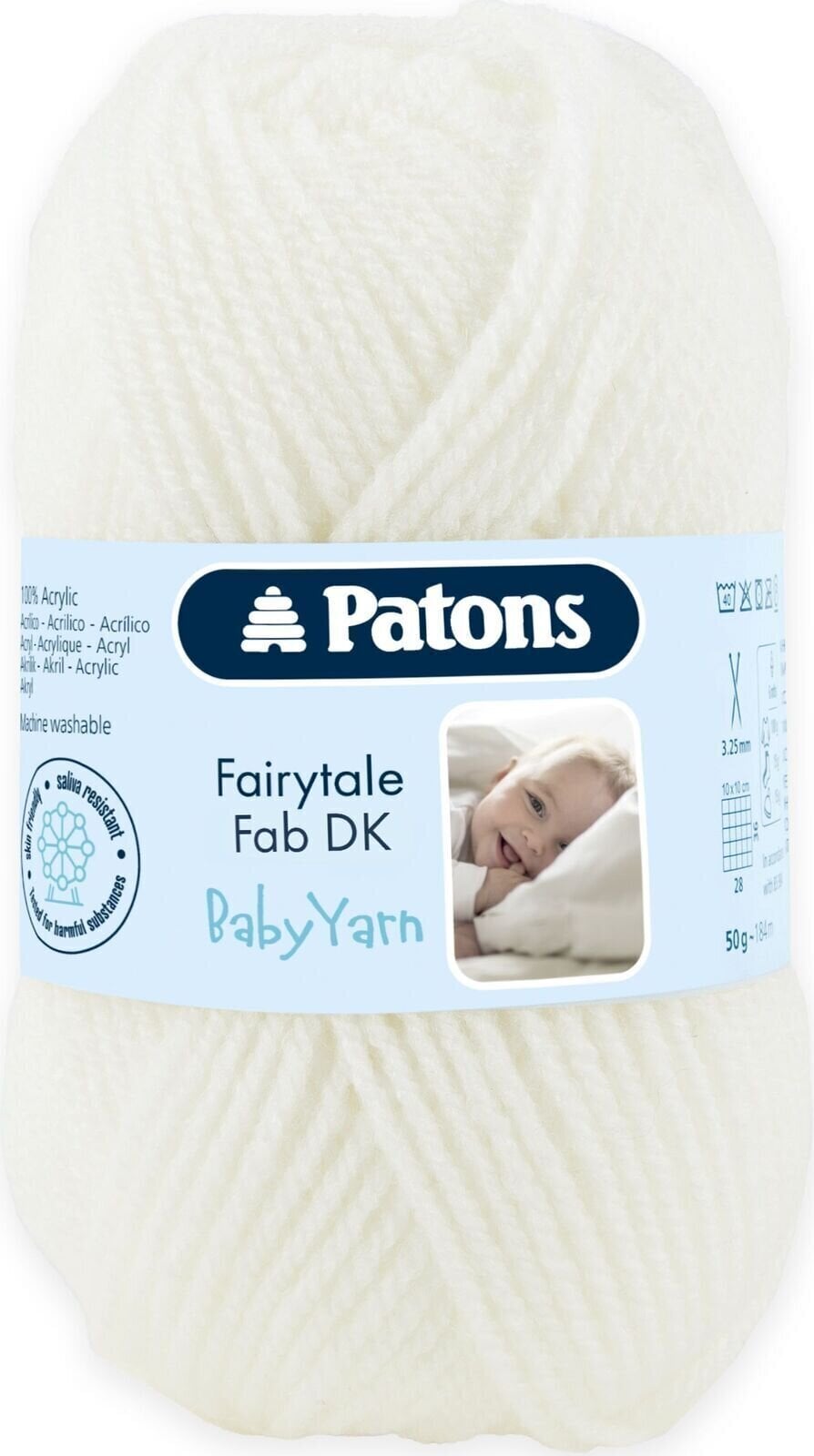 Pređa za pletenje Patons Fairytale Fab DK Baby Yarn 9806581-10812 Pređa za pletenje