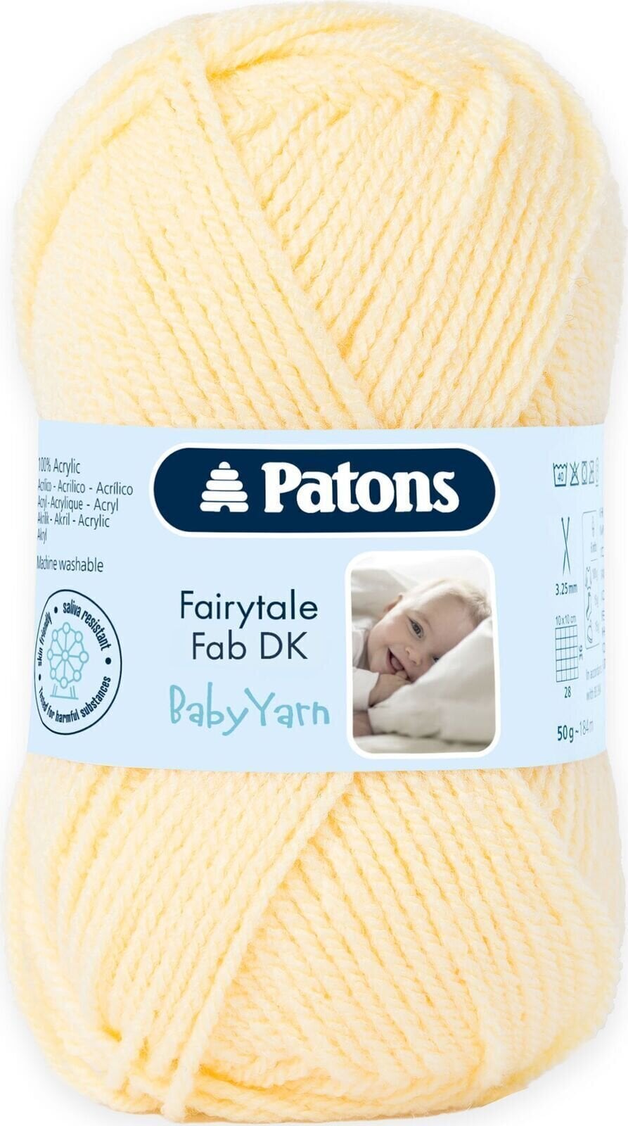 Pređa za pletenje Patons Fairytale Fab DK Baby Yarn 9806581-10852 Pređa za pletenje