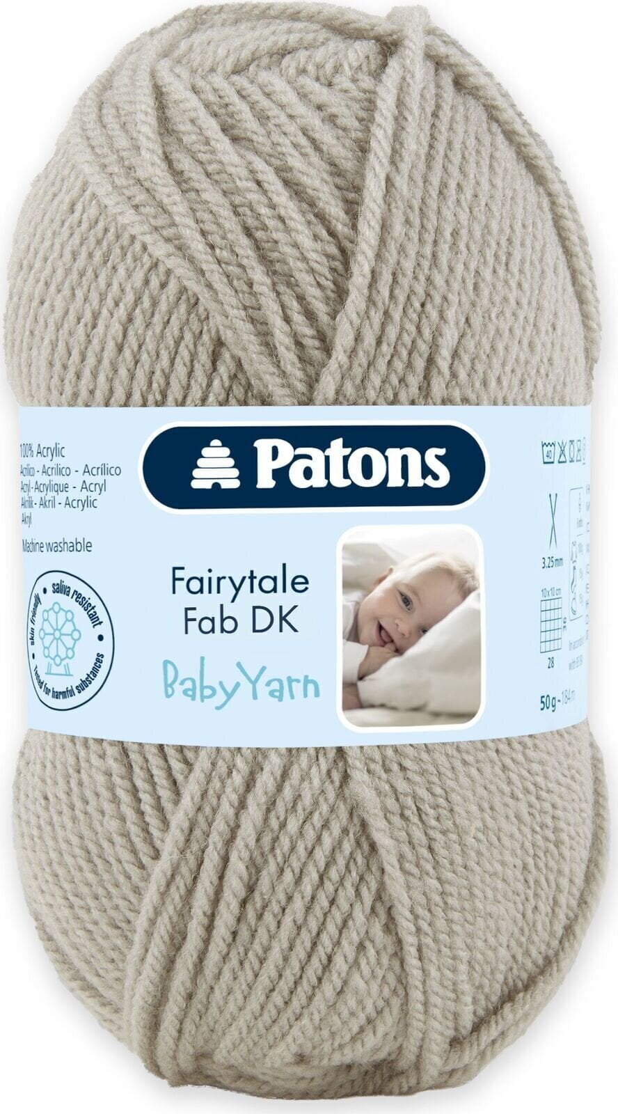 Fire de tricotat Patons Fairytale Fab DK Baby Yarn 9806581-10964 Fire de tricotat