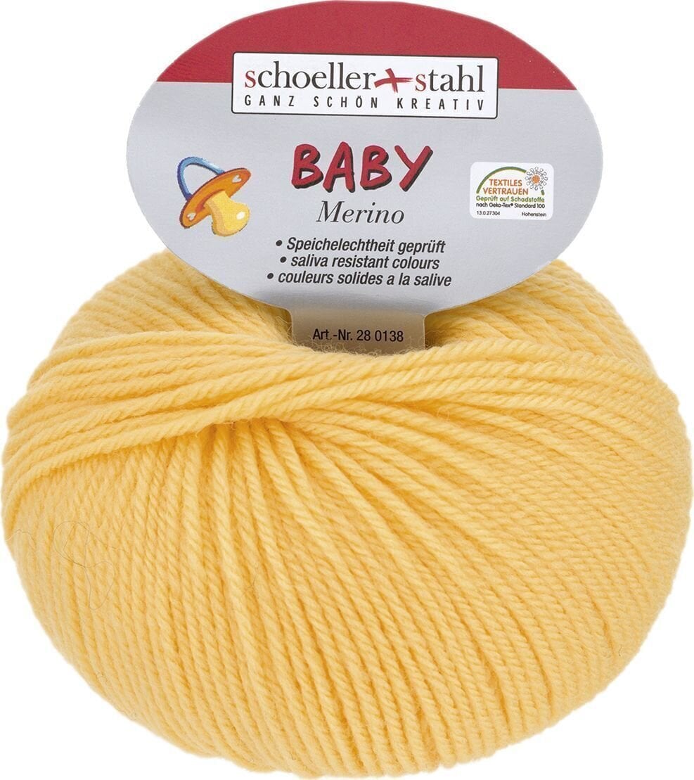 Pređa za pletenje Schoeller + Stahl Baby Merino 93429-3910 Maize Pređa za pletenje
