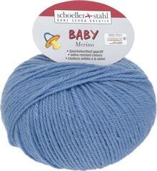 Knitting Yarn Schoeller + Stahl Baby Merino 93429-3914 Azure Knitting Yarn