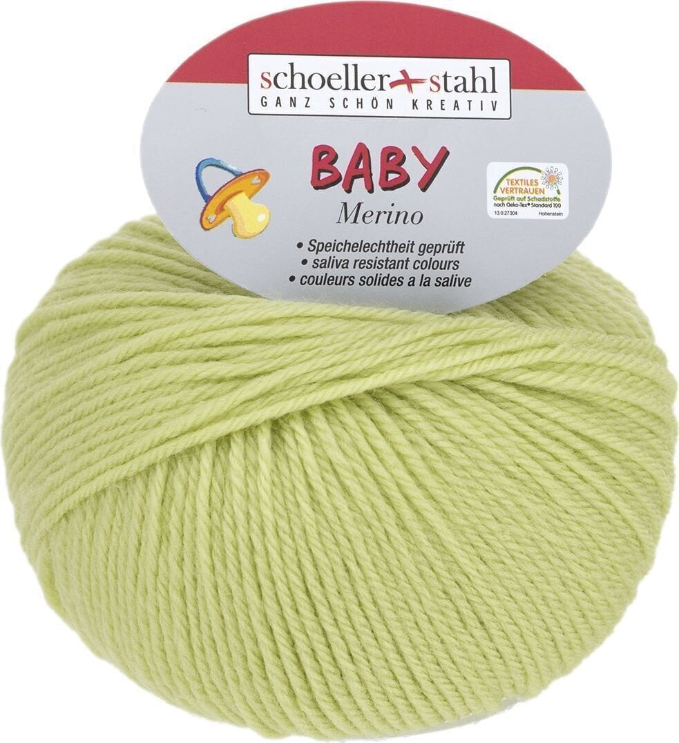 Pređa za pletenje Schoeller + Stahl Baby Merino 93429-3939 Kiwi Pređa za pletenje
