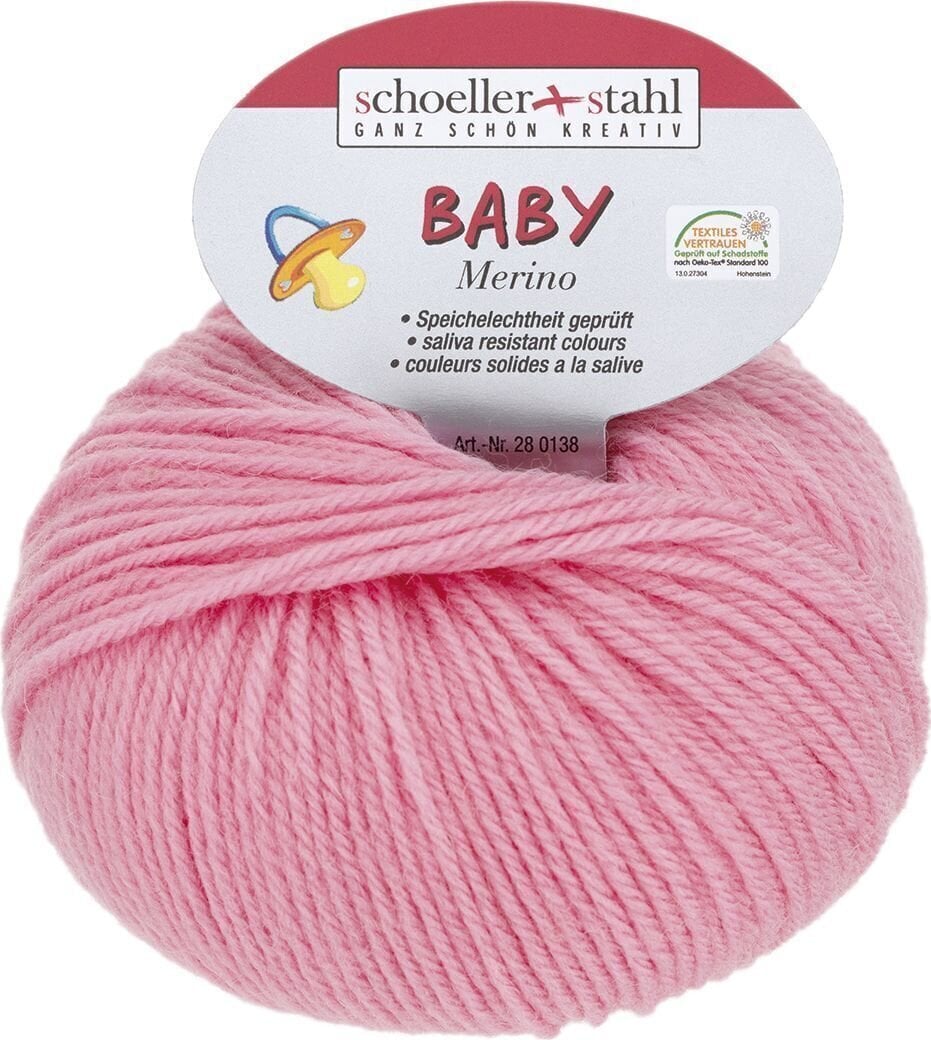 Filati per maglieria Schoeller + Stahl Baby Merino 93429-3941 Carnation Filati per maglieria