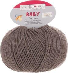 Knitting Yarn Schoeller + Stahl Baby Merino 93429-3951 Brown Knitting Yarn