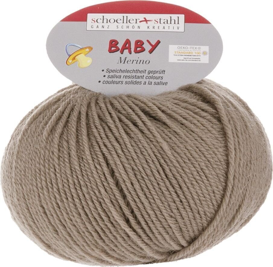 Fire de tricotat Schoeller + Stahl Baby Merino 93429-3956 Caramel Fire de tricotat