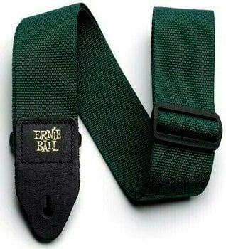 Tracolla Tessuto Ernie Ball Forest Green Polypro Guitar Strap - 1