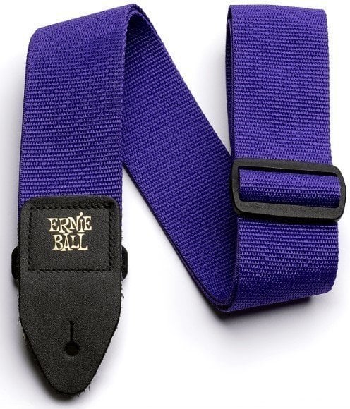 Textilgurte für Gitarren Ernie Ball Purple Polypro Guitar Strap