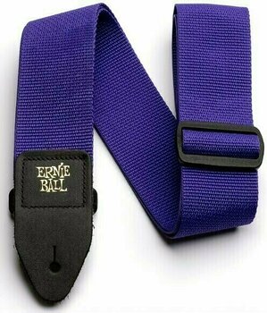Textilgurte für Gitarren Ernie Ball Purple Polypro Guitar Strap - 1