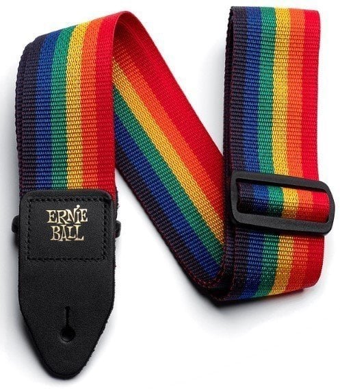 Textilgurte für Gitarren Ernie Ball Rainbow Polypro Guitar Strap