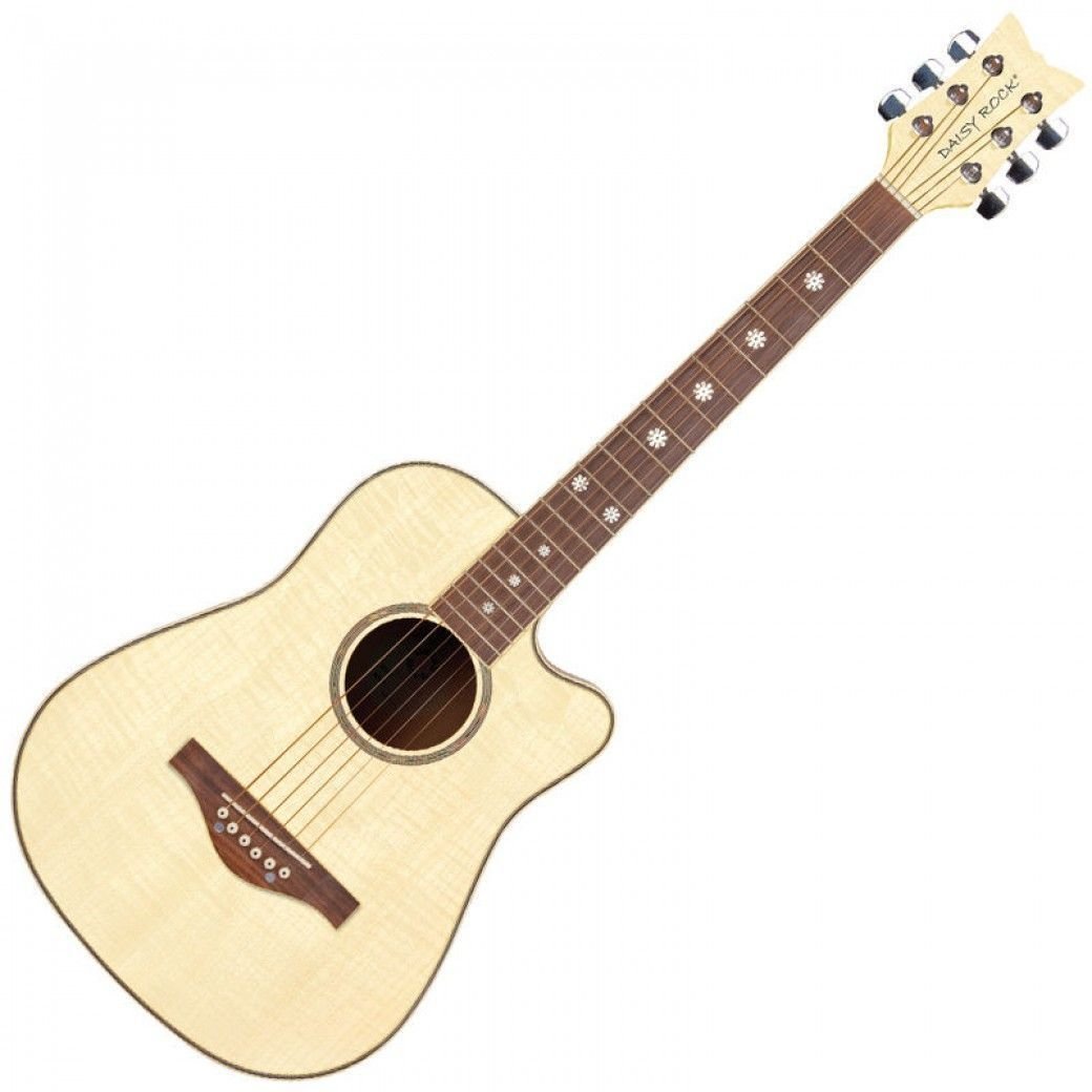 Guitarra dreadnought Daisy Rock DR6261 Wildwood Bleach Blonde