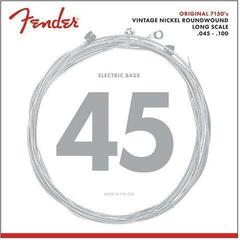 Struny do gitary basowej Fender 7150 Pure Nickel 45-100 Struny do gitary basowej