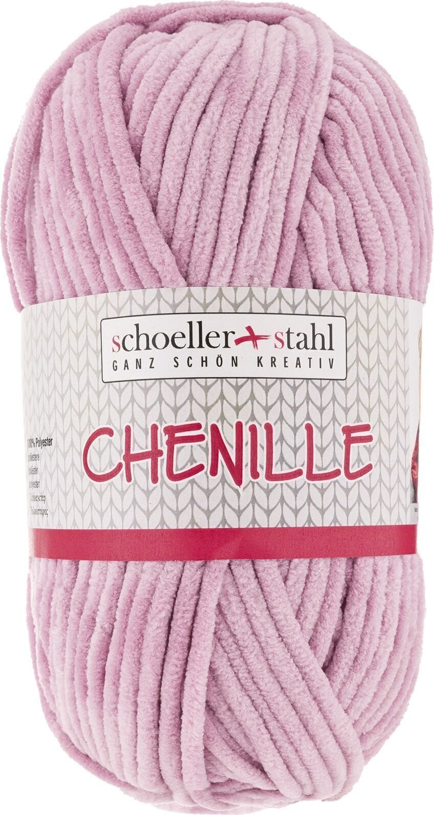 Fire de tricotat Schoeller + Stahl Chenille 90290-05 Rose Fire de tricotat