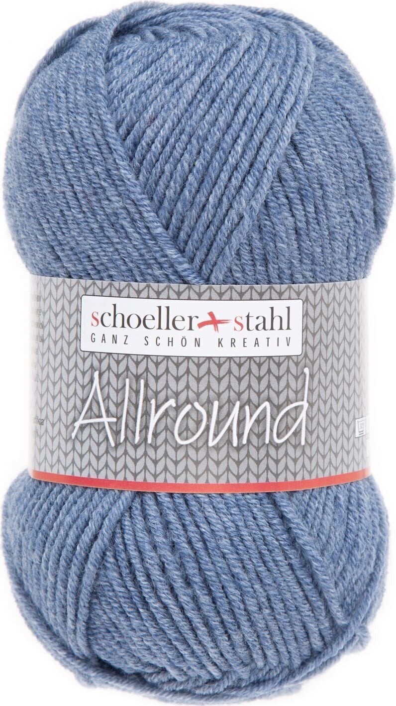 Pređa za pletenje Schoeller + Stahl  Allround 90037-23 Denim Mottled Pređa za pletenje