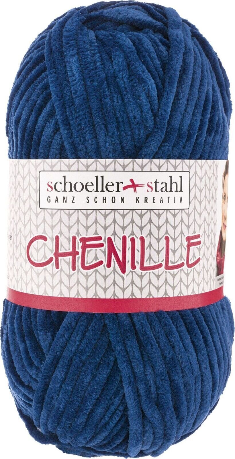 Fire de tricotat Schoeller + Stahl Chenille 90290-09 Navy Fire de tricotat
