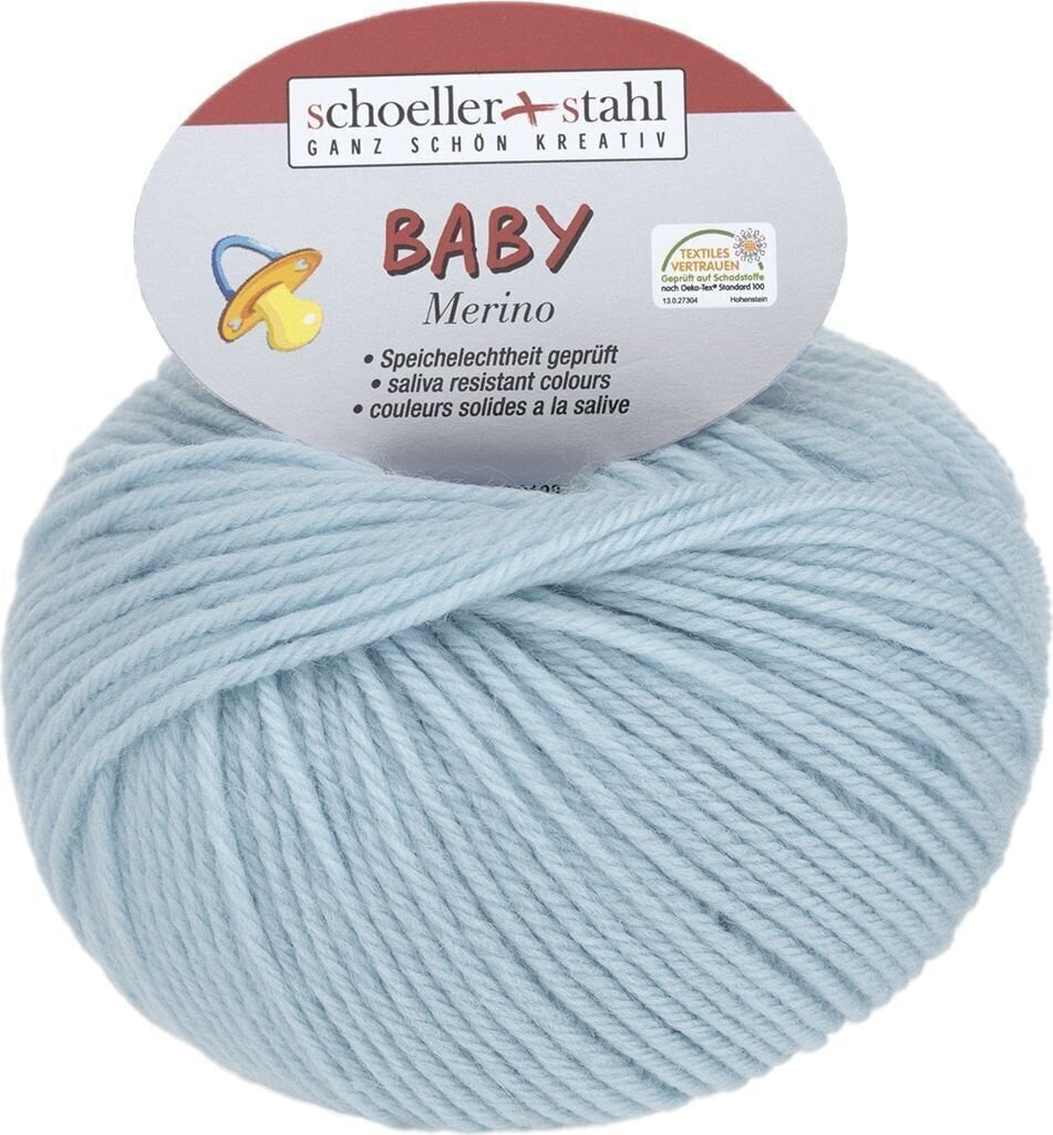 Pređa za pletenje Schoeller + Stahl Baby Merino 93429-3906 Ozone Pređa za pletenje