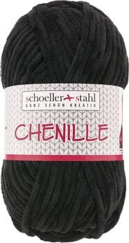 Fire de tricotat Schoeller + Stahl Chenille 90290-15 Black Fire de tricotat - 1