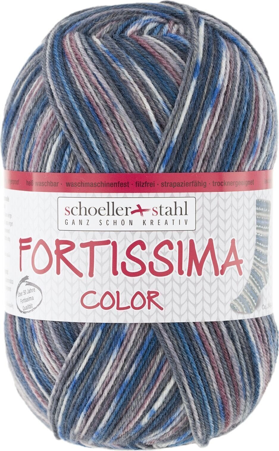 Fire de tricotat Schoeller + Stahl Fortissima Color 90028-2484 Farmer Fire de tricotat