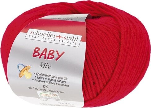 Pređa za pletenje Schoeller + Stahl Baby Mix 90166-03 Red Pređa za pletenje - 1