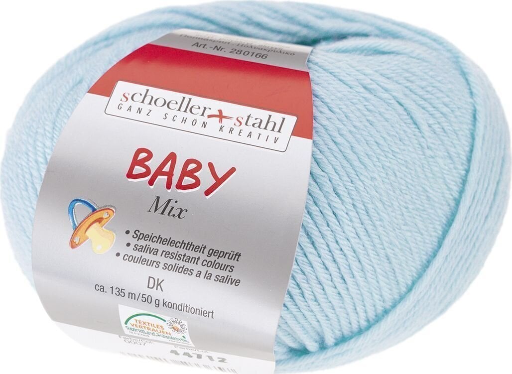 Pređa za pletenje Schoeller + Stahl Baby Mix 90166-07 Light Blue Pređa za pletenje