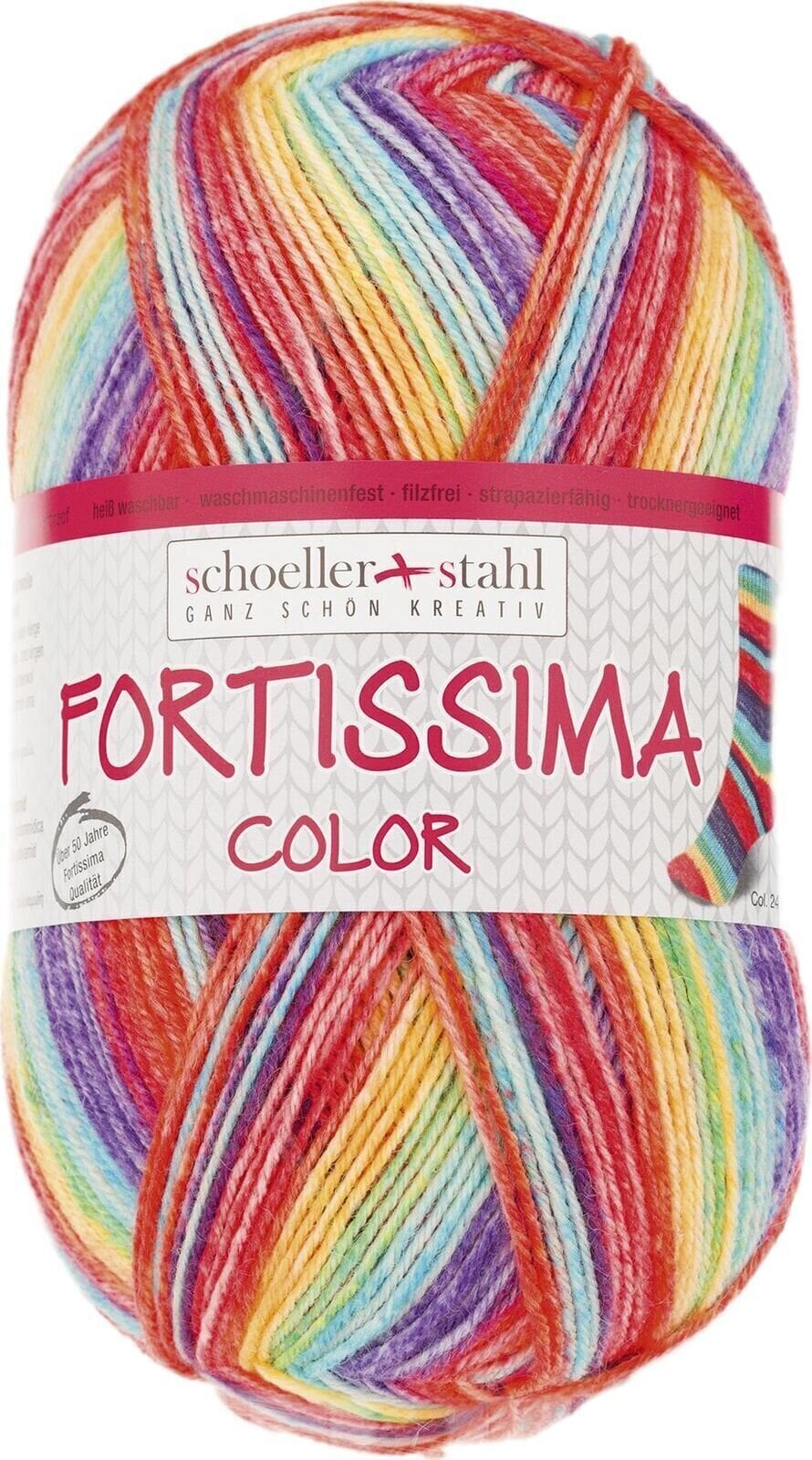 Pređa za pletenje Schoeller + Stahl Fortissima Color 90028-2498 Mango Pređa za pletenje